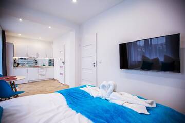 Фото номера Двухместный номер с 1 кроватью Апарт-отели Adonis Apartments г. Свиноуйсьце 4