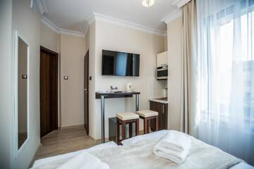 Фото номера Двухместный номер с 1 кроватью Апарт-отели Villa Baltica г. Свиноуйсьце 5