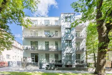 Фото номера Двухместный номер с 1 кроватью Апарт-отели Panorama Park г. Свиноуйсьце 8