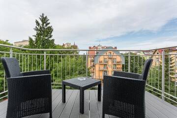 Фото номера Апартаменты Делюкс с мини-кухней (для 2 человек) Апарт-отели Panorama Park г. Свиноуйсьце 6