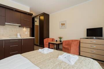 Фото номера Апартаменты-студио Апартаменты Apartamenty Trzy Korony by Renters г. Свиноуйсьце 8