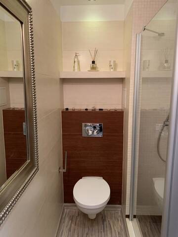 Фото номера Apartment with Sea View - 18 Uzdrowiskowa Street Апартаменты Baltic Park Apartament г. Свиноуйсьце 7