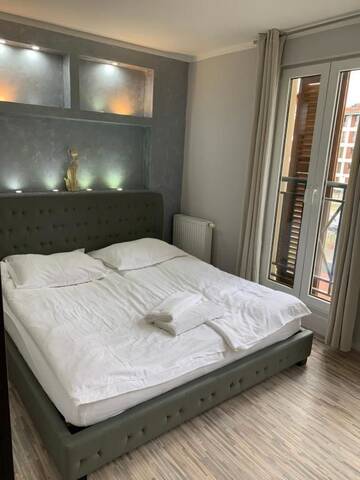 Фото номера Apartment with Sea View - 18 Uzdrowiskowa Street Апартаменты Baltic Park Apartament г. Свиноуйсьце 13