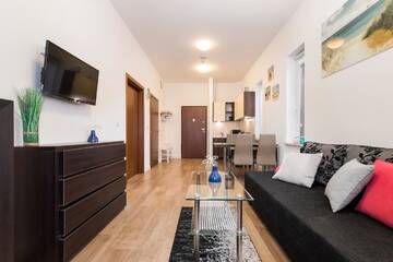 Фото номера Апартаменты с 1 спальней Апартаменты Apartamenty Aquamarina by Renters г. Свиноуйсьце 2