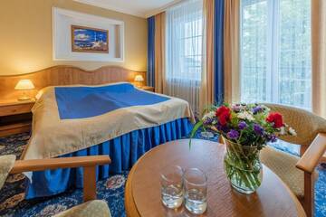 Фото номера Двухместный номер с 1 кроватью или 2 отдельными кроватями Отель Hotel Polaris г. Свиноуйсьце 8