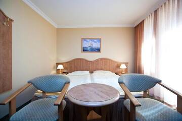 Фото номера Двухместный номер с 1 кроватью или 2 отдельными кроватями Отель Hotel Polaris г. Свиноуйсьце 25