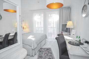 Фото номера Двухместный номер Делюкс с 1 кроватью Отель Hotel Ottaviano г. Свиноуйсьце 3